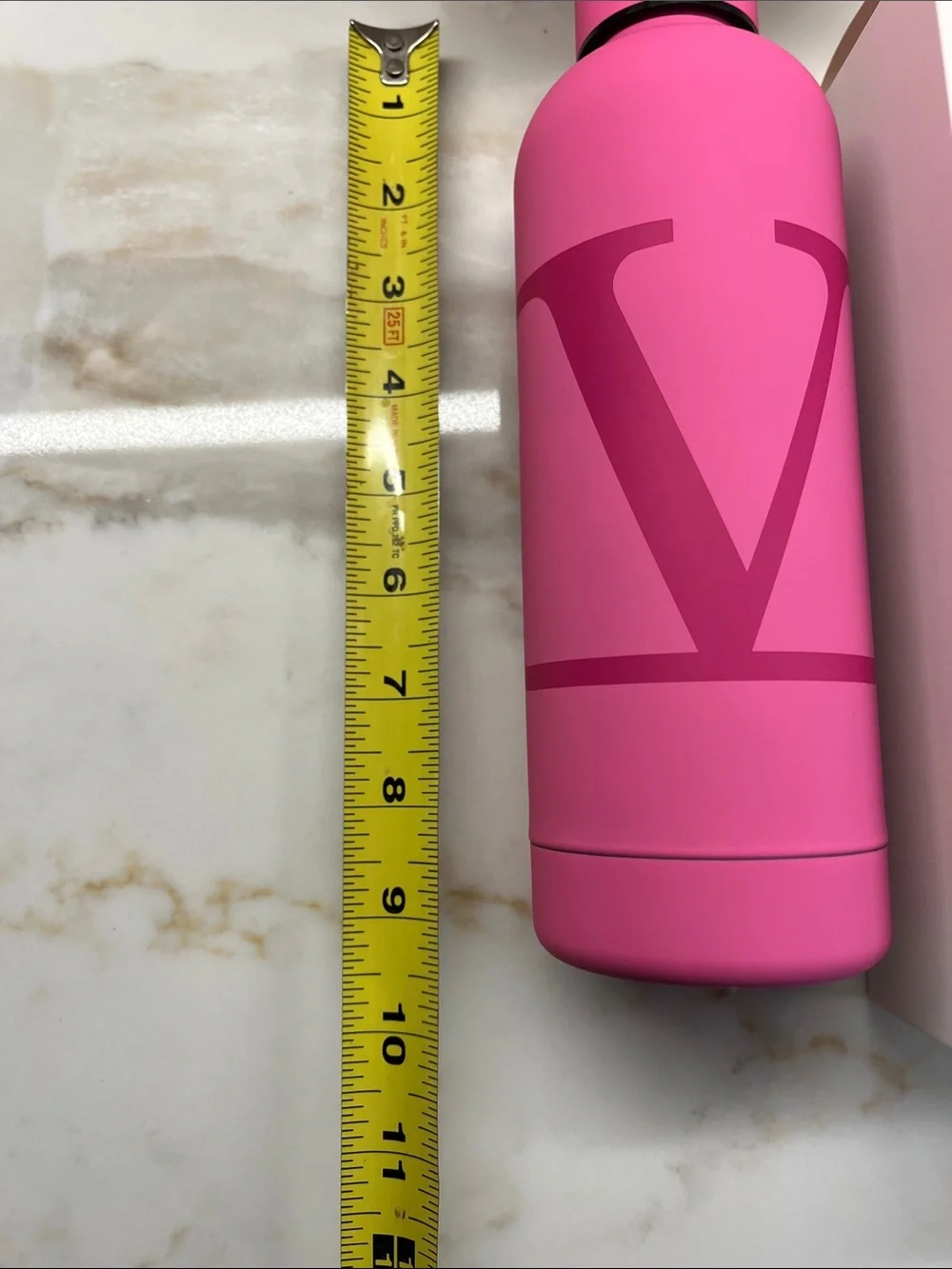 Valentino Hot Pink V-Logo Insulated Bottle